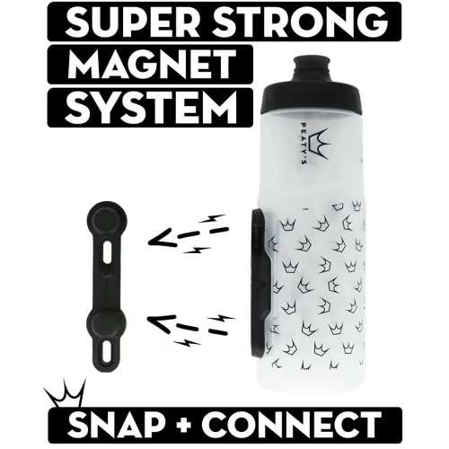 Фляга Peaty's x Fidlock Lockin Bottle, Crown / Smoke, 600ml