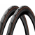 Покрышка бескамерная Continental Grand Prix 5000S TR 28" | 700 x 30C черная/коричневая foldable skin