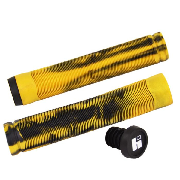 Гріпси для трюкового самоката Hipe H4 Duo, 155мм, black / golden