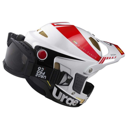 Шлем Urge Archi-Enduro RR +  бело-черный ХL (61-62см) || Шолом Urge Archi-Enduro RR + біло-чорний ХL (61-62см)