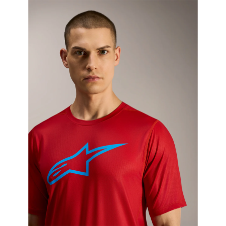 Джерси Alpinestars A-DURA RIDE SS JERSEY RED, L || Джерсі Alpinestars A-DURA RIDE SS JERSEY RED, L
