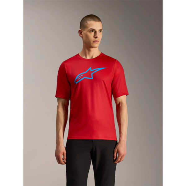 Джерси Alpinestars A-DURA RIDE SS JERSEY RED, XL