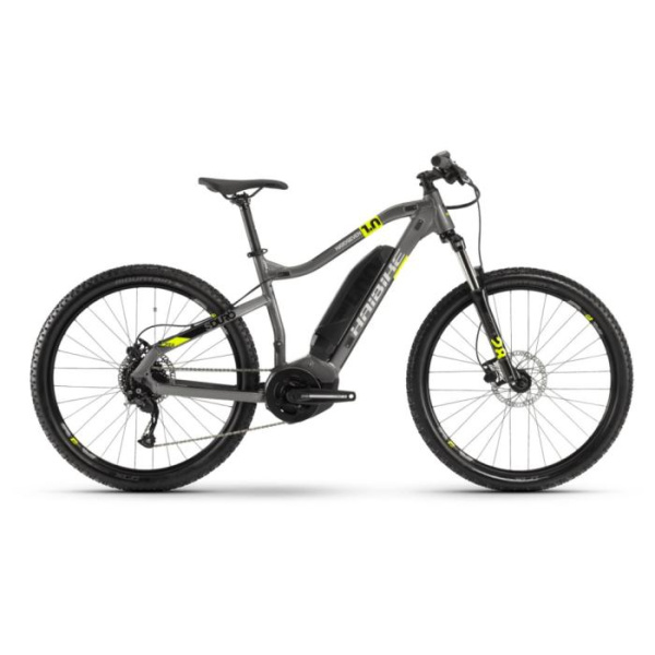 Електровелосипед Haibike SDURO HardSeven 1.0 400Wh 9 s. Altus 27,5", рама L, титан-лайм-чорний, 2020