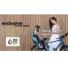 Дитяче велокрісло Bobike Exclusive Evolve maxi - rear bicycle seat for frame Urban Black