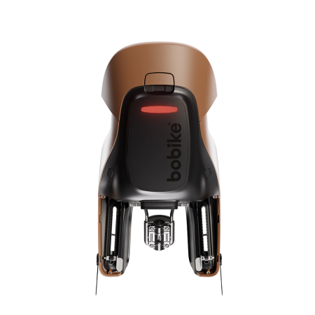 Детское велокресло Bobike Exclusive Evolve maxi - rear bicycle seat for frame Cinnamon Brown || Дитяче велокрісло Bobike Exclusive Evolve maxi - rear bicycle seat for frame Cinnamon Brown