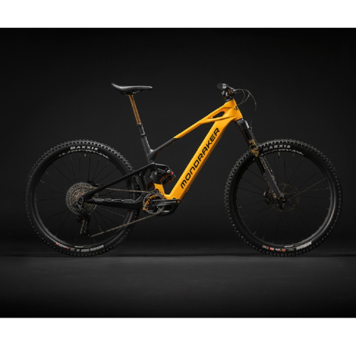 Електровелосипед MONDRAKER Crafty Carbon RR S 29'' 160mm, 800Wh Bosch CX, Yellow/Black, L