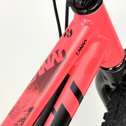 Велосипед Ghost Lanao R1.0 20" , малиново черный,  2019