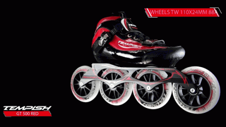 Роликові ковзани Tempish GT 500/90 / red / 33 р
