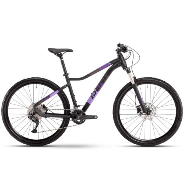 Велосипед Ghost Lanao Advanced 27,5", рама S, чорно-фіолетовий, 2021