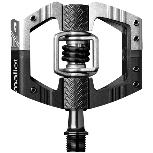 Педали Crankbrothers MALLET LS, Silver / Black