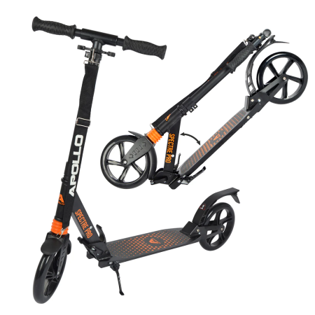Самокат BLADE Sport PU Cross 230/230 mm, black/brown