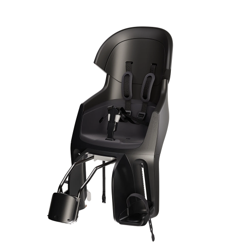 Дитяче велокрісло Bobike Exclusive Evolve maxi - rear bicycle seat for frame Urban Black