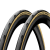 Покрышка бескамерная Continental Grand Prix 5000 AllSeason 28" | 700 x 28C черная/бежевая foldable skin