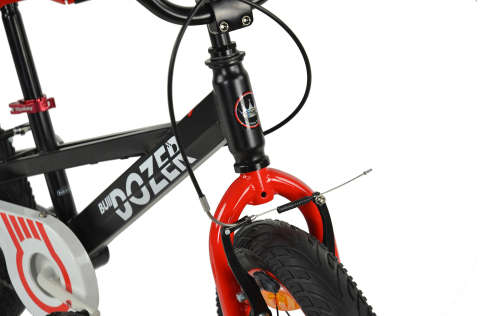 Велосипед RoyalBaby BULL DOZER 16", OFFICIAL UA, черный