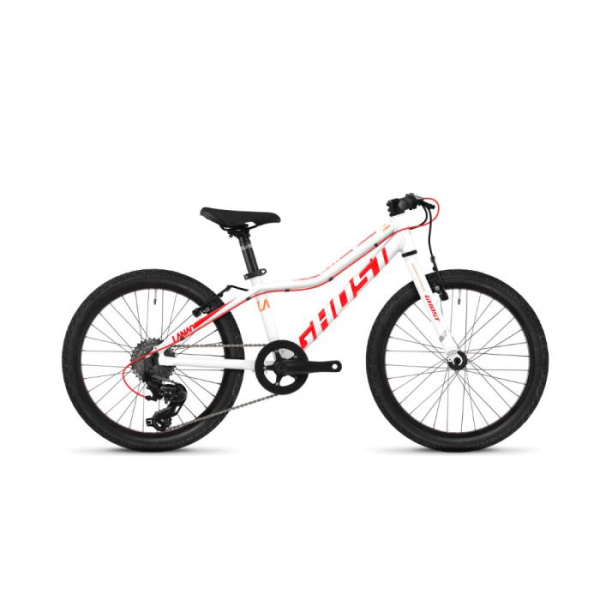 Велосипед Ghost Lanao R1.0 20", біло-червоний, 2019