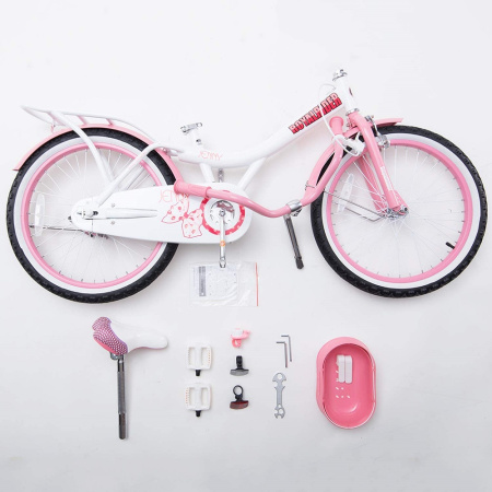 Велосипед RoyalBaby JENNY GIRLS 20", OFFICIAL UA, розовый || Велосипед RoyalBaby JENNY GIRLS 20", OFFICIAL UA, рожевий