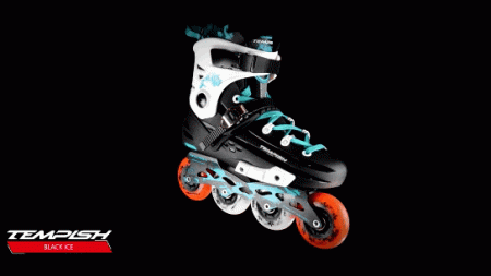Роликові ковзани TEMPISH Black Ice / 38