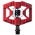 Педали Crankbrothers DOUBLE SHOT 1, Red / Black ||  Педалі Crankbrothers DOUBLE SHOT 1, Red / Black