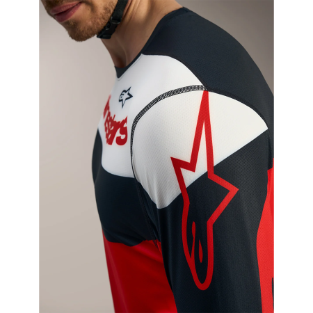 Джерси Alpinestars A-DURA RACE LS JERSEY RED, L || Джерсі Alpinestars A-DURA RACE LS JERSEY RED, L