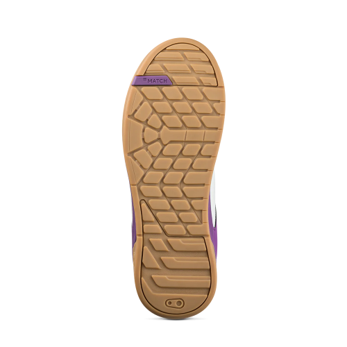 Веловзуття CrankBrothers SHOES STAMP LACE WHITE / PURPLE - GUM OUTSOLE - BERNARD KERR 10.5