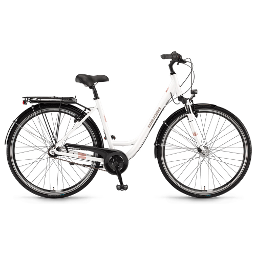 Велосипед Winora Hollywood N7 monotube 28 " 7-G Nexus, рама 45 см, білий, 2021