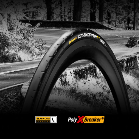 Покрышка Continental Grand Prix GT 28" | 700 x 25C черная, складная skin || Покришка Continental Grand Prix GT 28 " / 700 x 25C чорна, складна skin