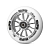 Колесо для трюкового самоката Hipe H01 110мм, silver/white || Колесо для трюкового самоката Hipe H01 110мм, silver / white