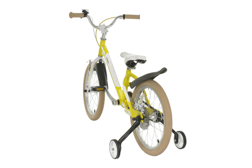 Велосипед RoyalBaby MARS ALLOY 18", OFFICIAL UA, біло-жовтий