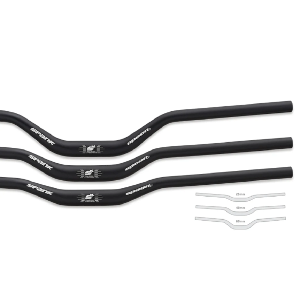 Руль SPANK SPOON 25, 25R Black