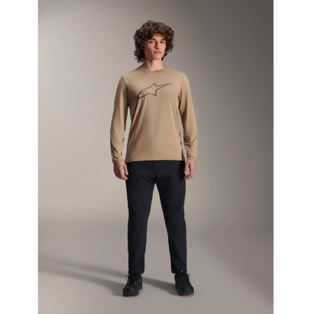 Джерсі Alpinestars A-DURA ASTAR LS JERSEY LIGH BROWN, M