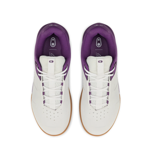 Веловзуття CrankBrothers SHOES STAMP LACE WHITE / PURPLE - GUM OUTSOLE - BERNARD KERR 9.5