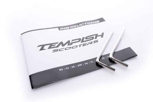 Самокат трюковый Tempish ROXOR, оранжевый