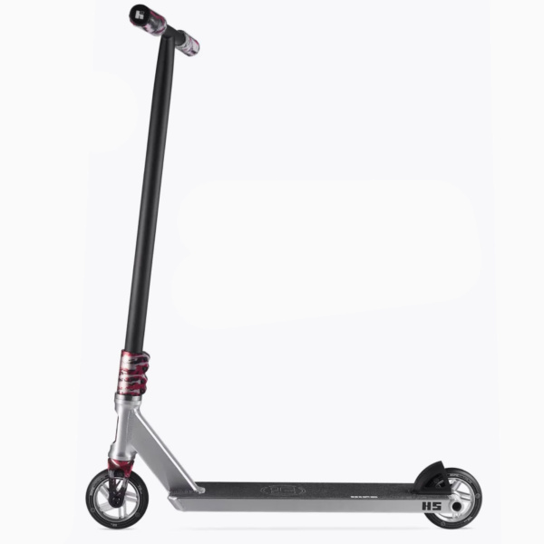 Самокат трюковый Hipe H5 Silver/red