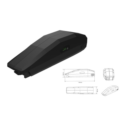Аккумулятор E-bike VISION Power Pack 745Wh 36V,  Yamaha PW / PW-X || Акумулятор E-bike VISION Power Pack 745Wh 36V, Yamaha PW / PW-X