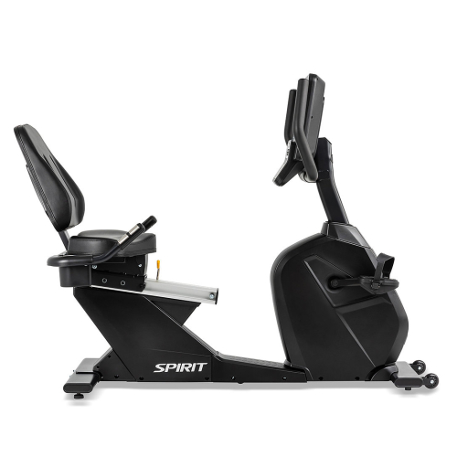 Горизонтальний велотренажер мультимедійна 15,6 консоль Spirit CR800+ ENT