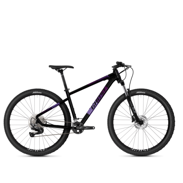 Велосипед Ghost Kato Advanced 29", рама XL, чорно-фіолетовий, 2021