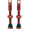 Ніпелі Peaty's x Chris King Tubeless Valves, 42mm, Red