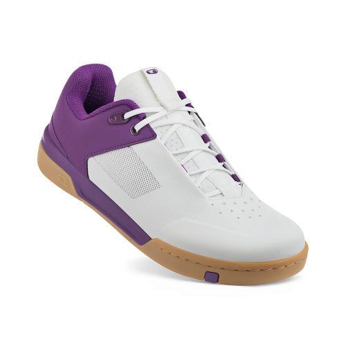 Веловзуття CrankBrothers SHOES STAMP LACE WHITE / PURPLE - GUM OUTSOLE - BERNARD KERR 9.5