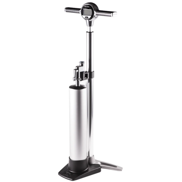 Насос підлоговий Crankbrothers KLIC + BURST TANK, Silver (Digital)