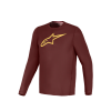 Джерси Alpinestars A-DURA RIDE LS JERSEY BORDEAUX, L || Джерсі Alpinestars A-DURA RIDE LS JERSEY BORDEAUX, L