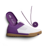 Веловзуття CrankBrothers SHOES MALLET LACE WHITE / PURPLE - GUM OUTSOLE - BERNARD KERR 11.0