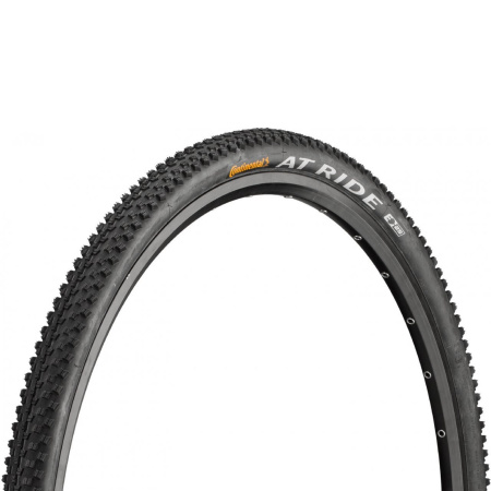 Покрышка Continental AT Ride, 28" | 700 x 42C (40C) | 28 x 1.60, черная, не складная светоотражающая, skin || Покришка Continental AT Ride, 28" | 700 x 42C (40C) | 28 x 1.60, Чорна, не складна світловідбиваюча, skin