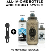 Фляга Peaty's x Fidlock Lockin Bottle, Mountains / Clear, 450ml || Фляга Peaty's x Fidlock Lockin Bottle, Mountains / Clear, 450ml