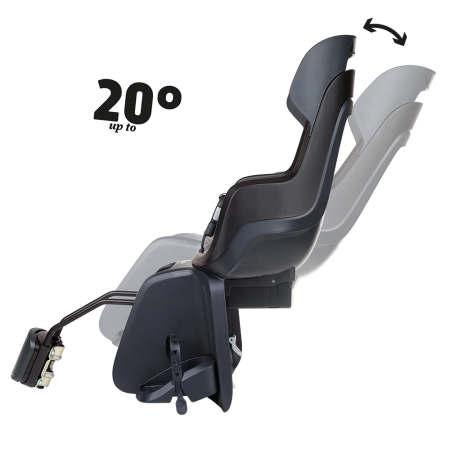 Дитяче велокрісло Bobike GO Frames RS Reclining System - rear bicycle seat for frame Peppermint