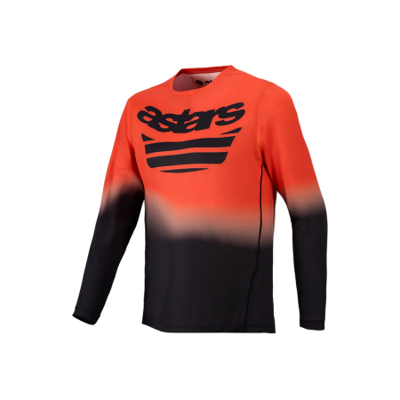 Джерси Alpinestars A-DURA ASTARS LS JERSEY 2.0 WHITE/BLACK, XL || Джерсі Alpinestars A-DURA ASTARS LS JERSEY 2.0 WHITE/BLACK, XL