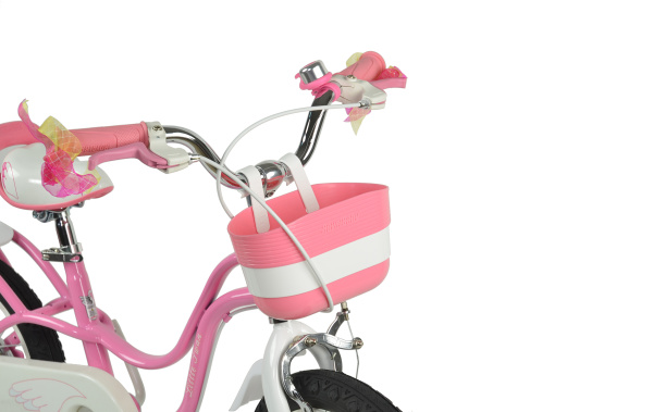 Велосипед RoyalBaby LITTLE SWAN 16", OFFICIAL UA, рожевий