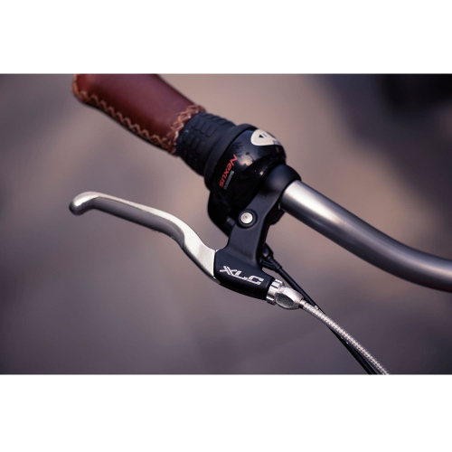 Грипсы XLC GR-G11 коричневые, 135/92мм