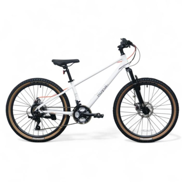 Велосипед дитячий RoyalBaby 24" JUNIOR MTB ALLOY 21 SPEED, OFFICIAL UA, White