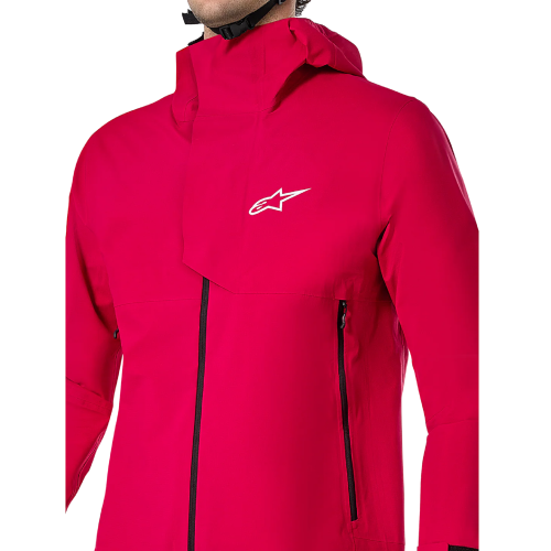 Куртка дощовик Alpinestars A-DURA ELITE RAIN JACKET RED FLUO, XL