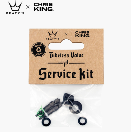 Ніпелі Peaty's x Chris King Tubeless Valves, 60mm, Black